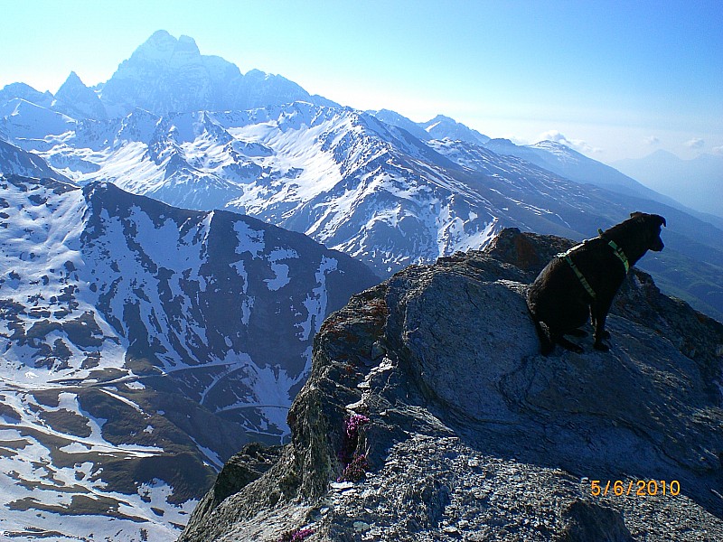 Point 3033 : Vue du sommet du point 3033m