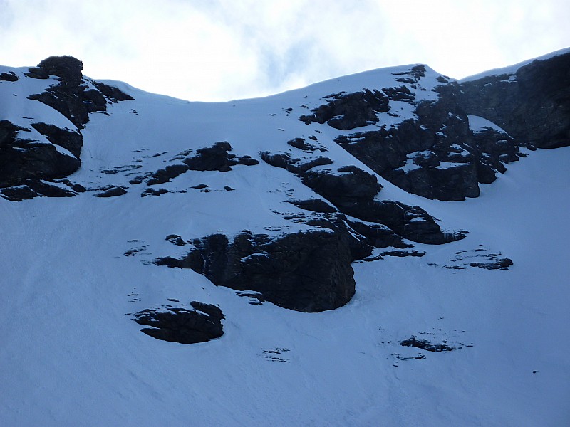 Grande Combe : Passage pour accéder au glacier