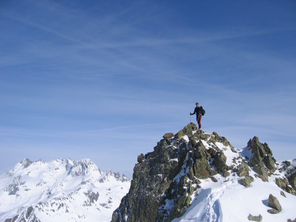 Pic S du Vay : Le traceur du jour au sommet du Pic du Vay