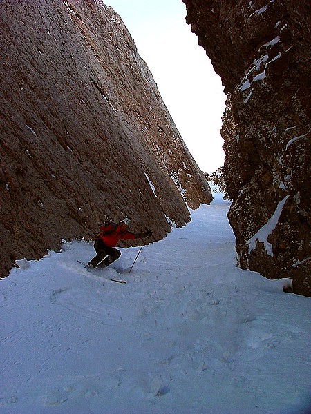 Descente : Une gorge unique.