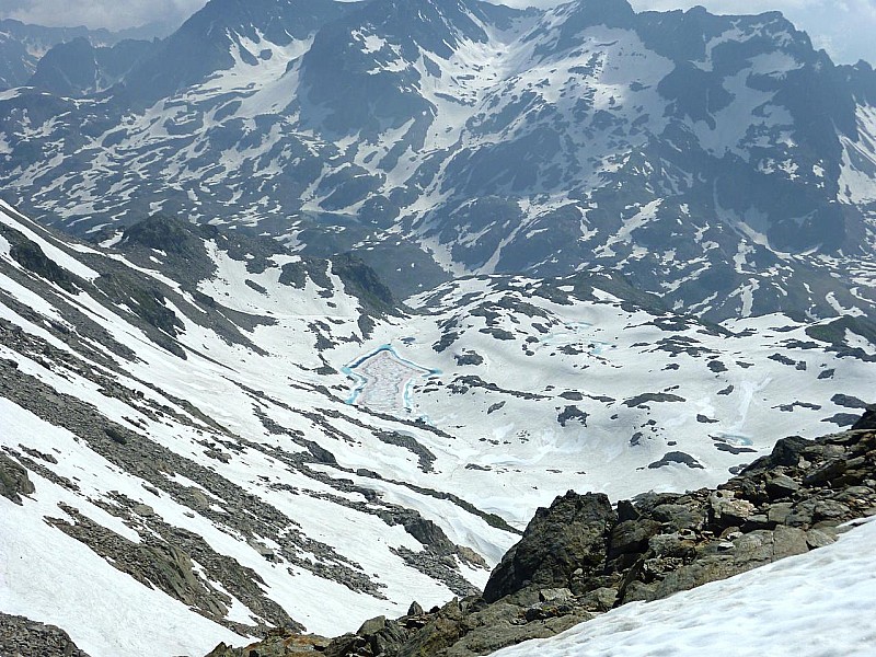 Lac de la belle étoile : ça commence à dégeler