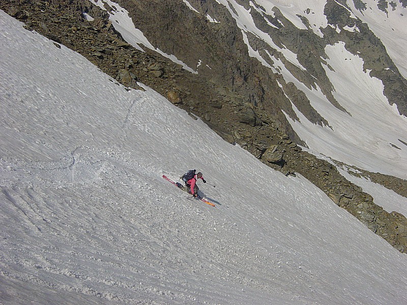 Vue du haut : Il se fait plaisir forezan....
