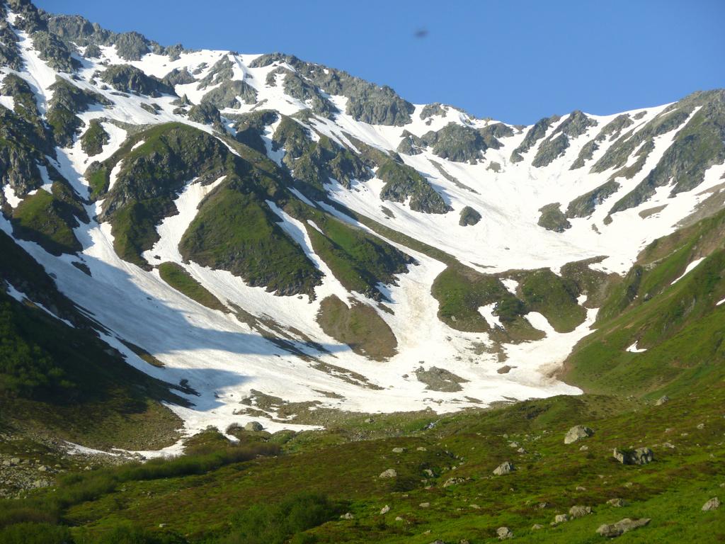 vallon du Praz : Encore bien de la neige