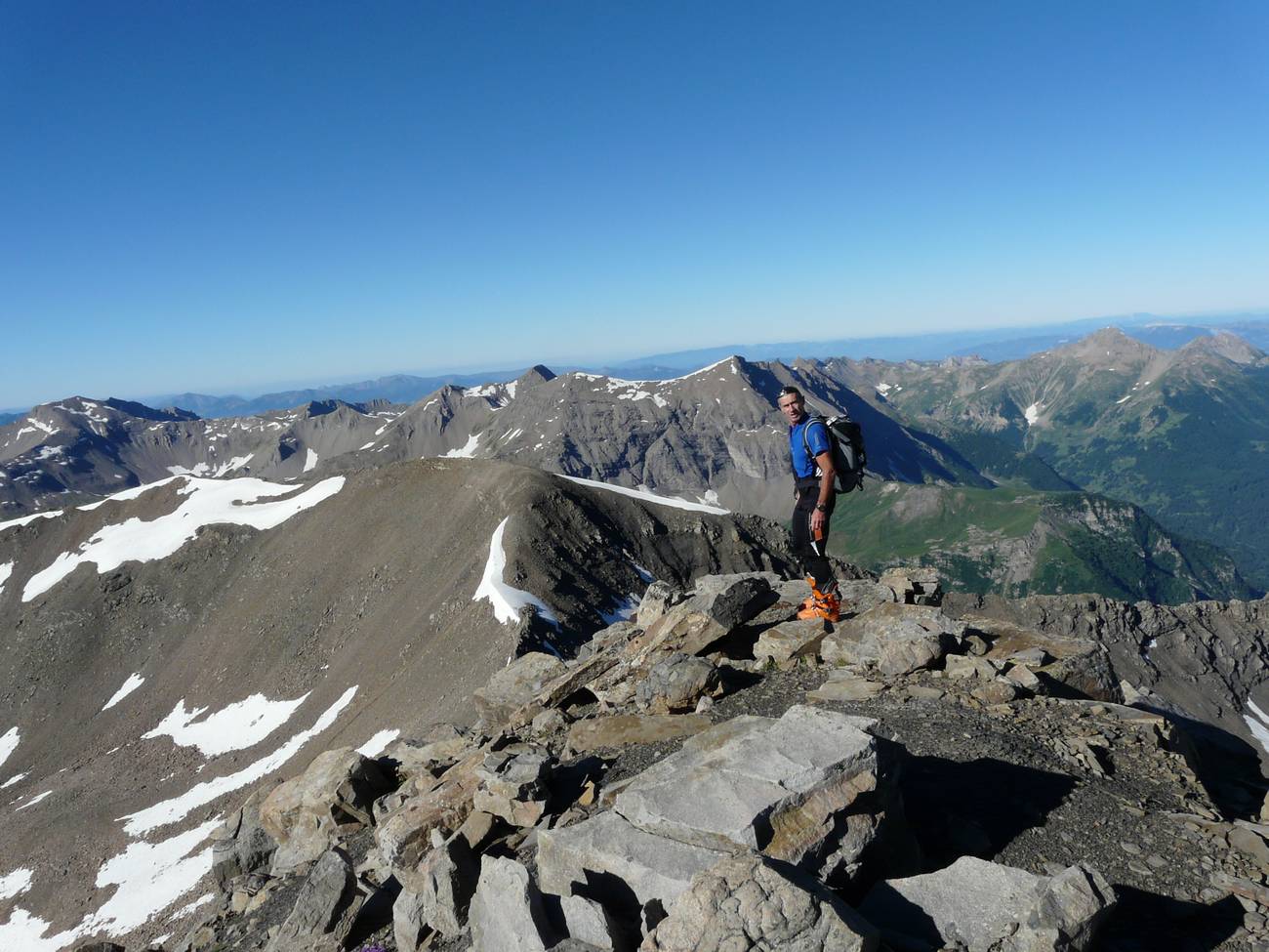 Moi même au sommet : petit tour d'horizon