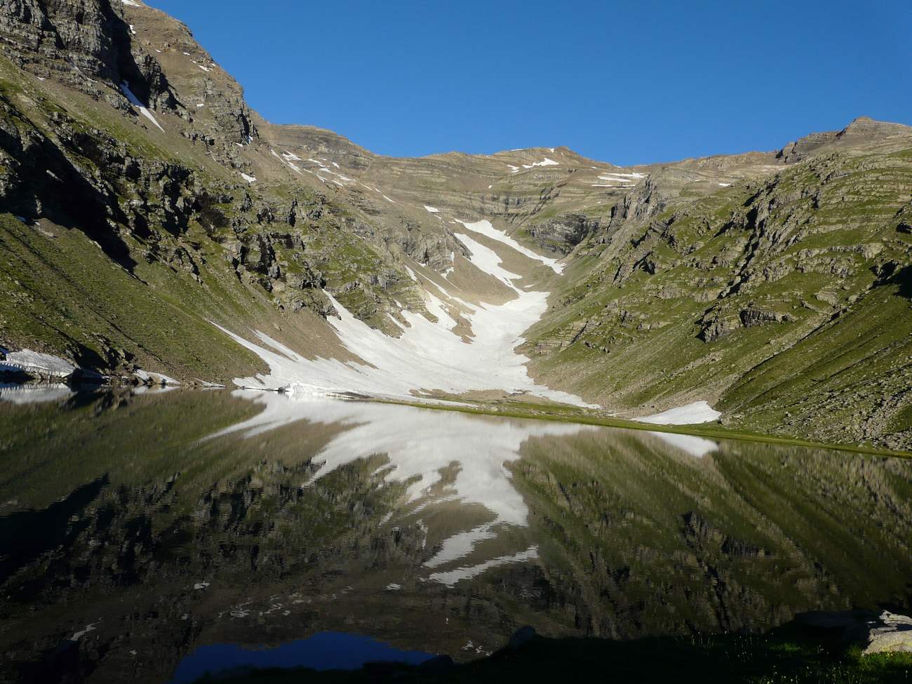 Début de l'itinéraire : à ski