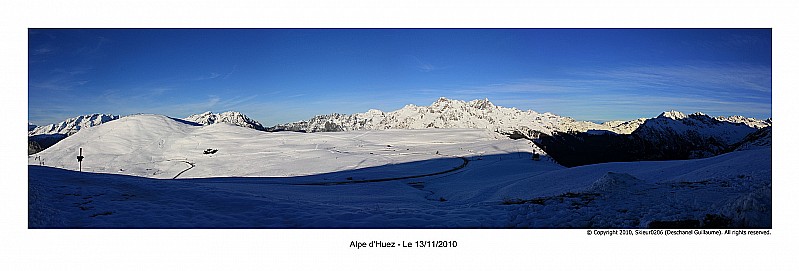 Panoramique 1 : Panoramique depuis le parking