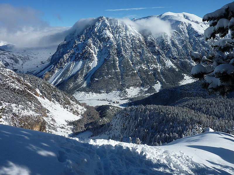crête des Peygus : combe de Malazen et la Lasseron