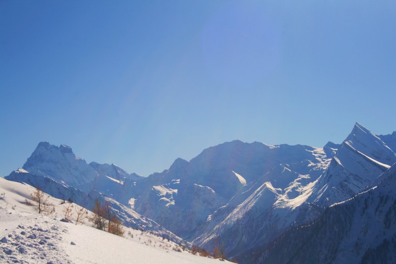 Du Viso à Roche Taillante : beaucoup de neige sur le Haut Guil