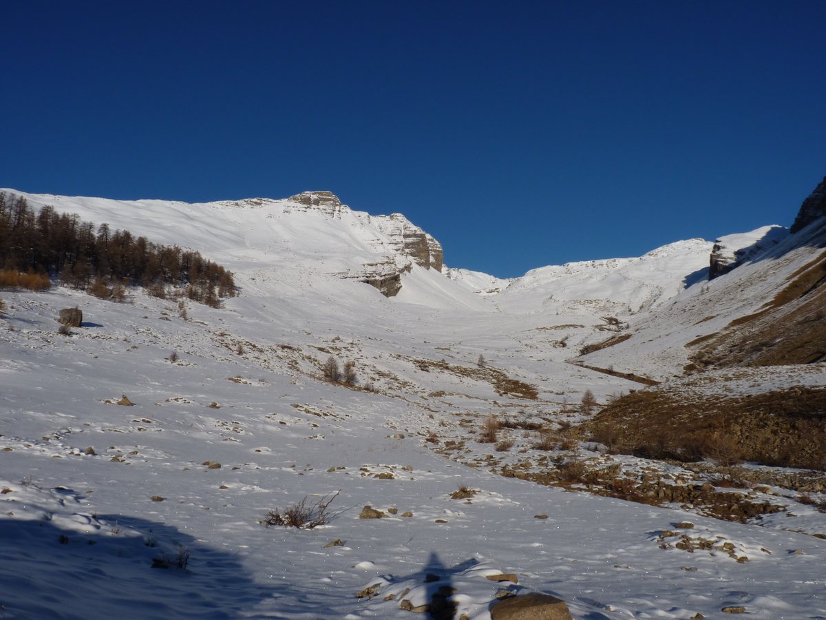 Conditions  au chaussage : petite déception quand même de l'enneigement à 1900 m