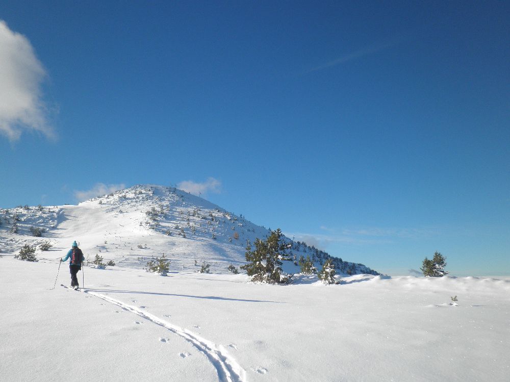 ski 25/11 : montée au Cheiron