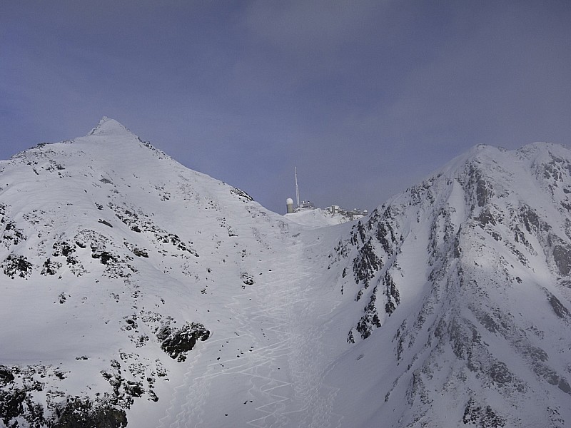 #4 Pic du Midi et col d Pic du Midi et col d'Oncet : vus de la pente E-S-E du pic de Bédéra