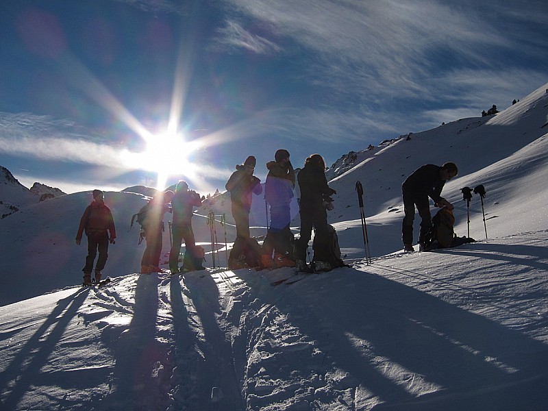 Arrivée cabane Dets Coubous : enfin le soleil