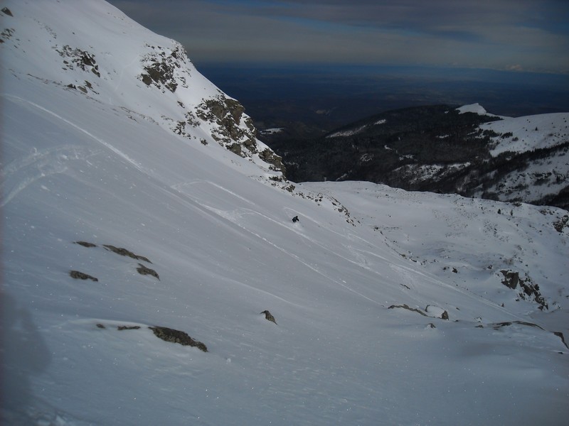 Descente : Auré à l'attaque dans la puf
