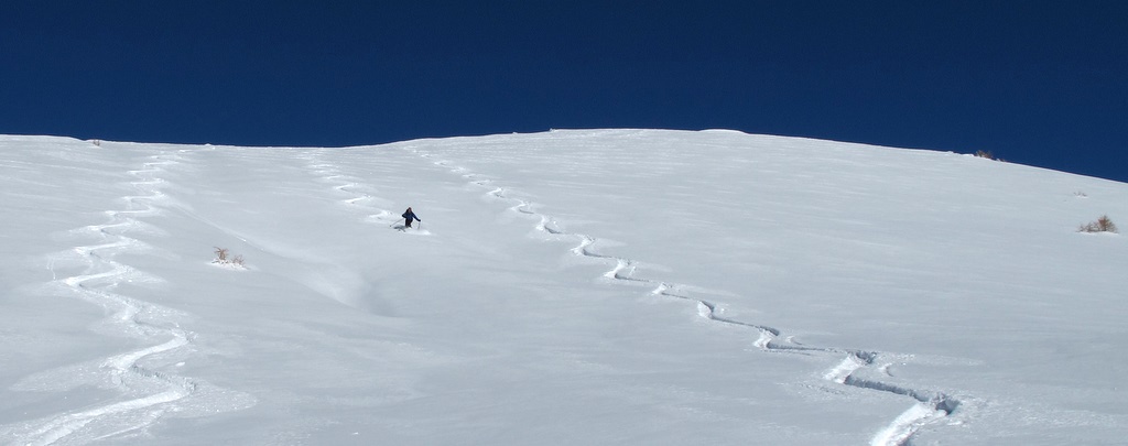 Sous la crête