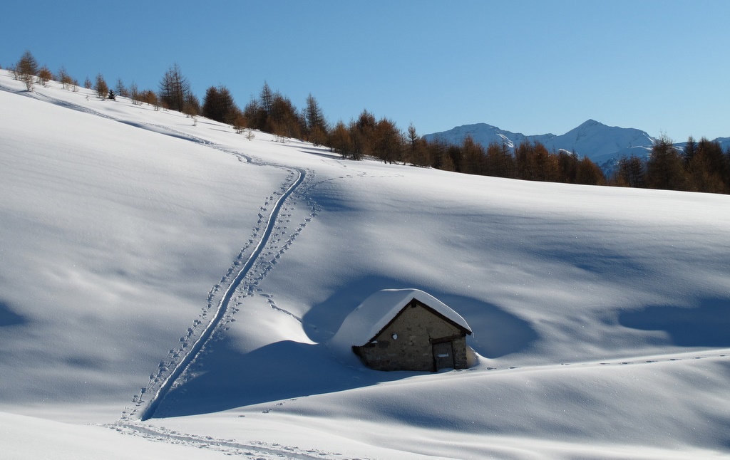 L'annexe... : ...de la cabane Ste Marie