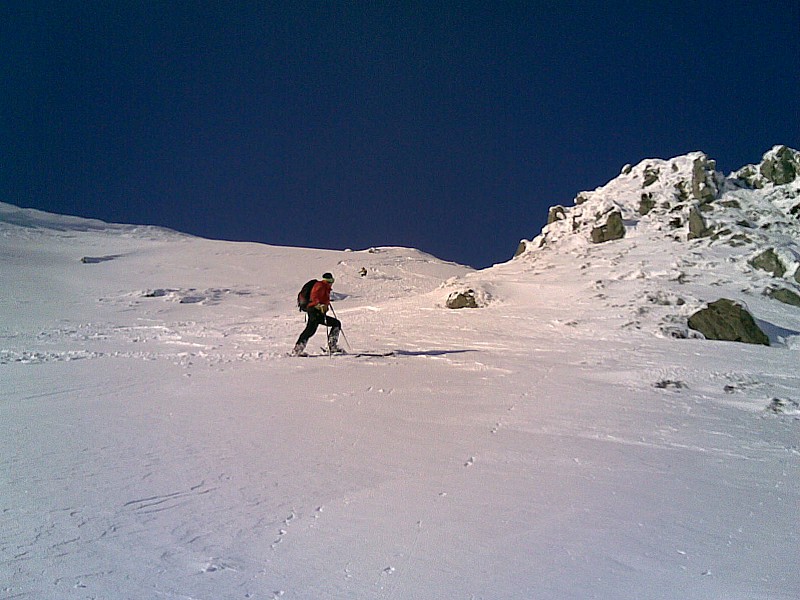 Cirque de Granval : Descente depuis l'antécime du Brunet