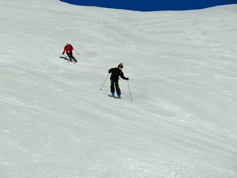 Tête de Balme : Station fermée mais pistes préparées et du bon ski