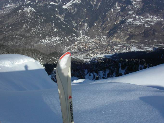 Modane : Vu d'ici, avec les trains qui passent sans cesse, c'est comme une belle maquette !