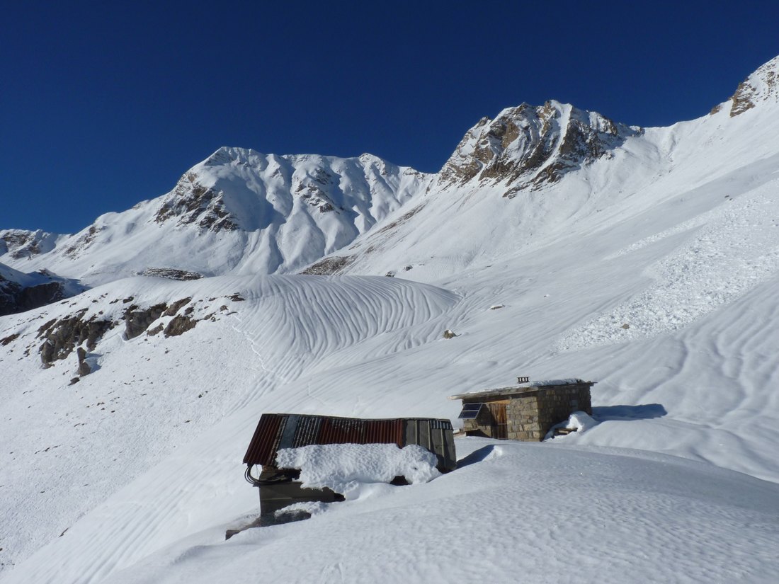 Avalanche : les cabanes ont eut chaud