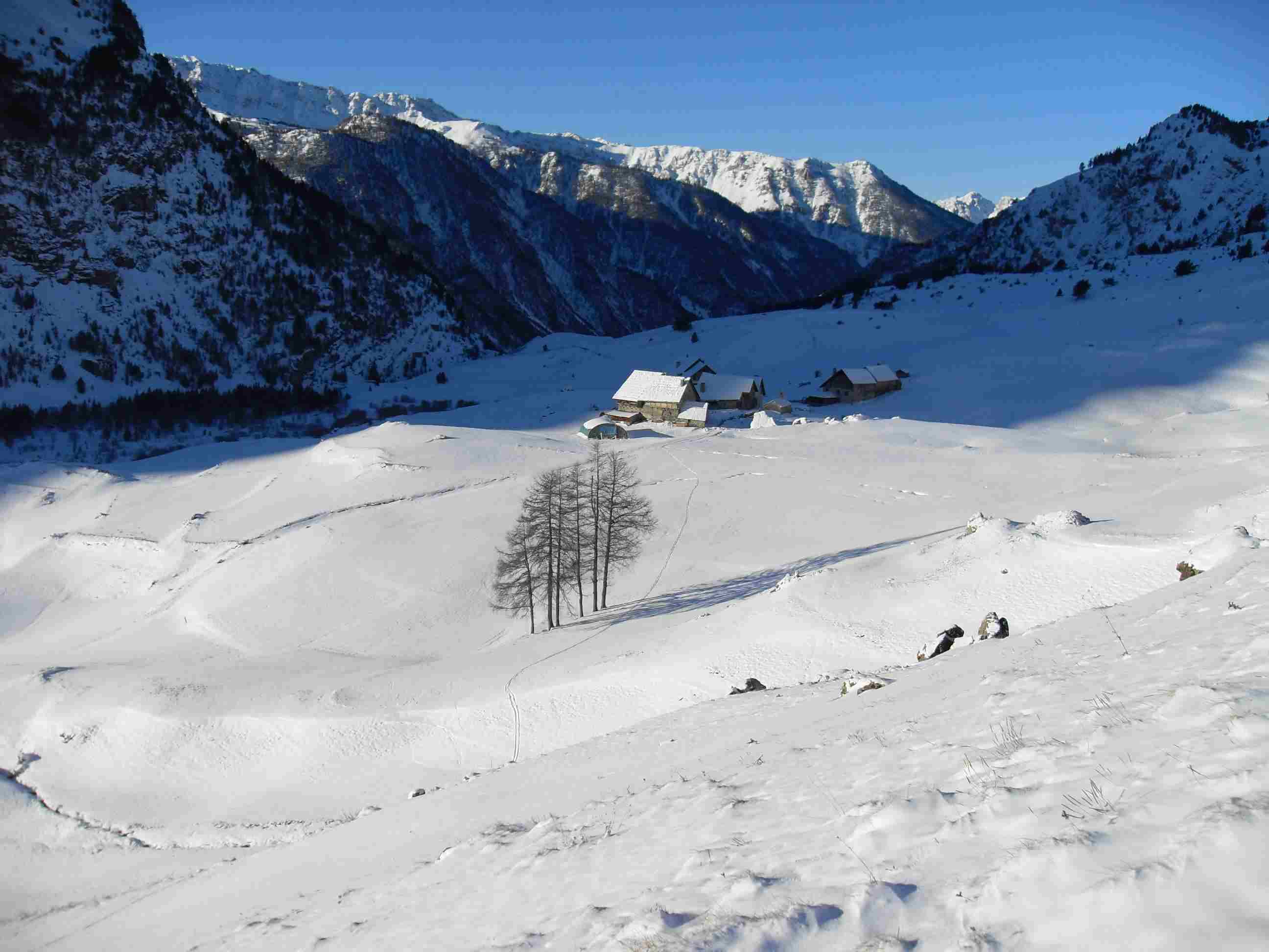 Cime de Saurel : La Chau