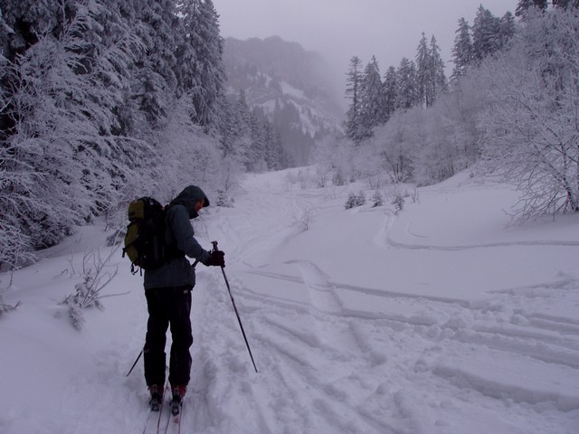 Ancienne piste : Bon enneigement