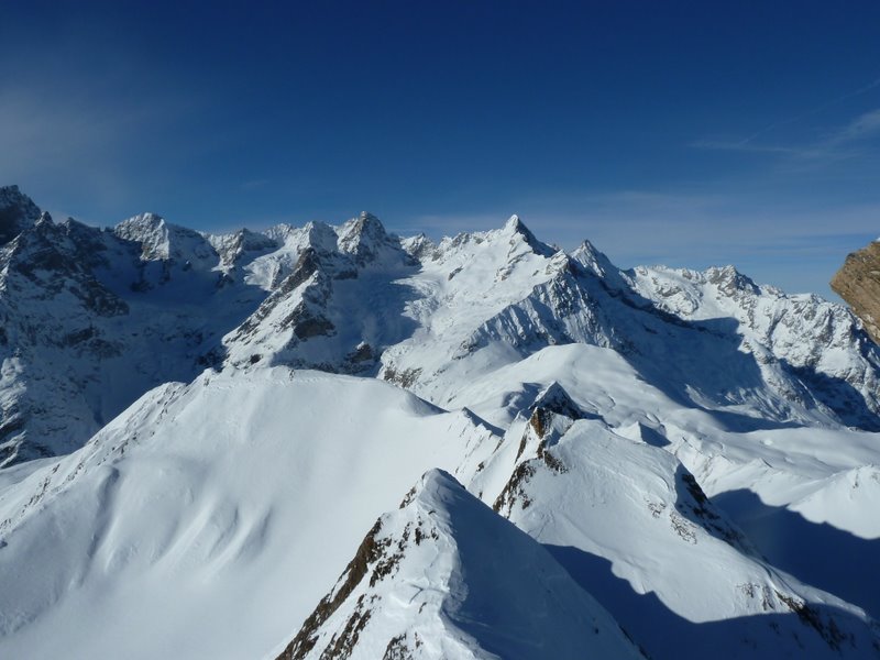 Mt Dolent : Versant italien du Dolent