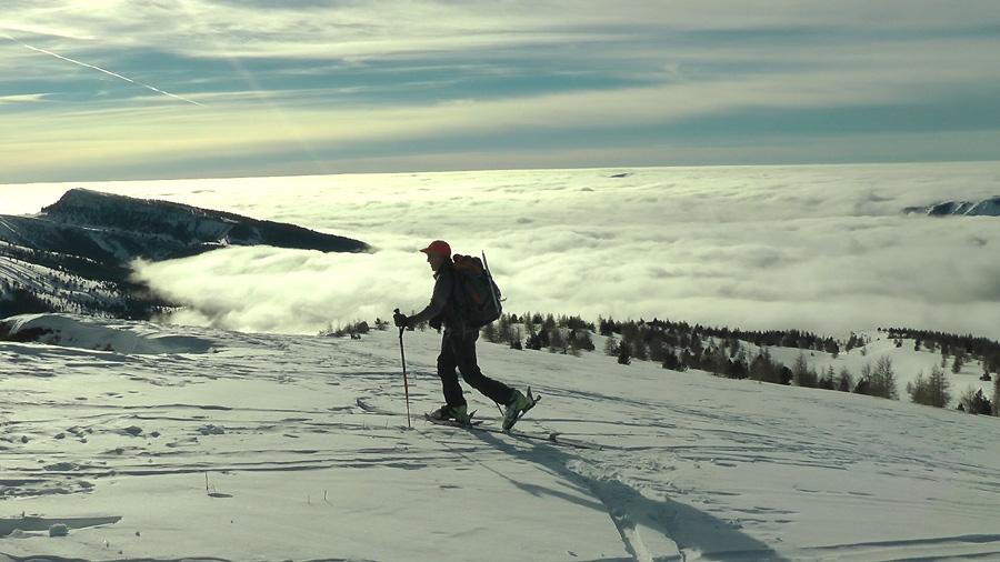 On arrive au sommet du Courradour 2157m