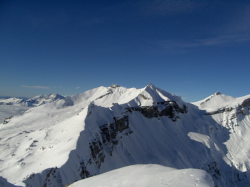La pousterle : Prouveyrat, Pointe sud et Soleil Boeuf