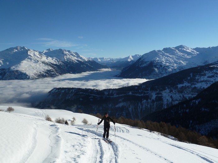 #2 Pointe d Pointe d'Emy : Montée agréable et ensoleillement sur l'autoroute du soleil...ça sent les vacances !
