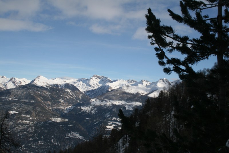 Vue vers le Béal Traversier