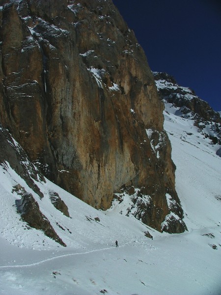 Falaise de Beaudouis : Splendide falaise, mais attention aux purges...