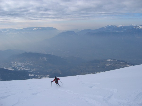 Grand Colon : Bon ski sur le plateau sommital