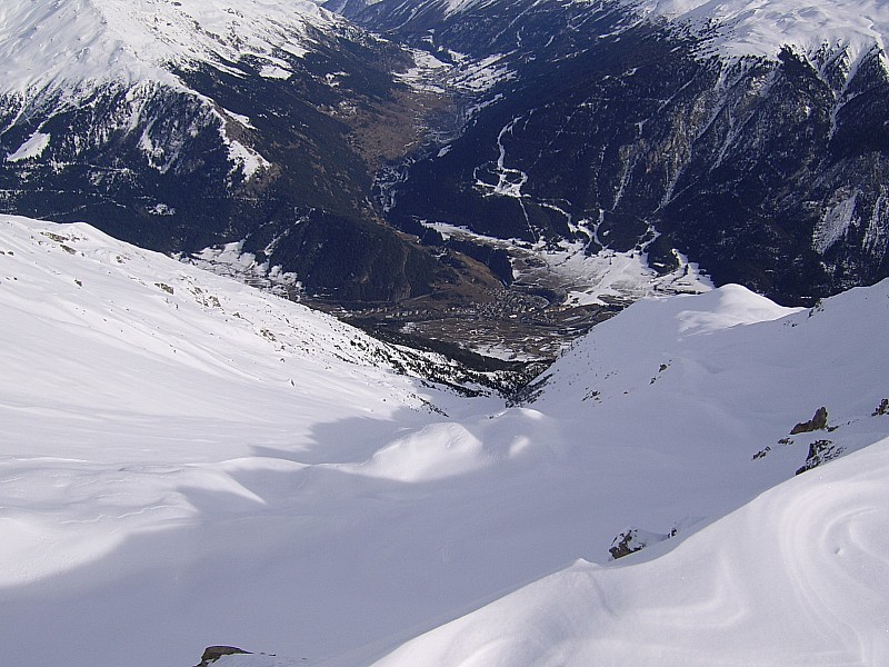 descente sur sollières : je reviendrai . trop tentant
