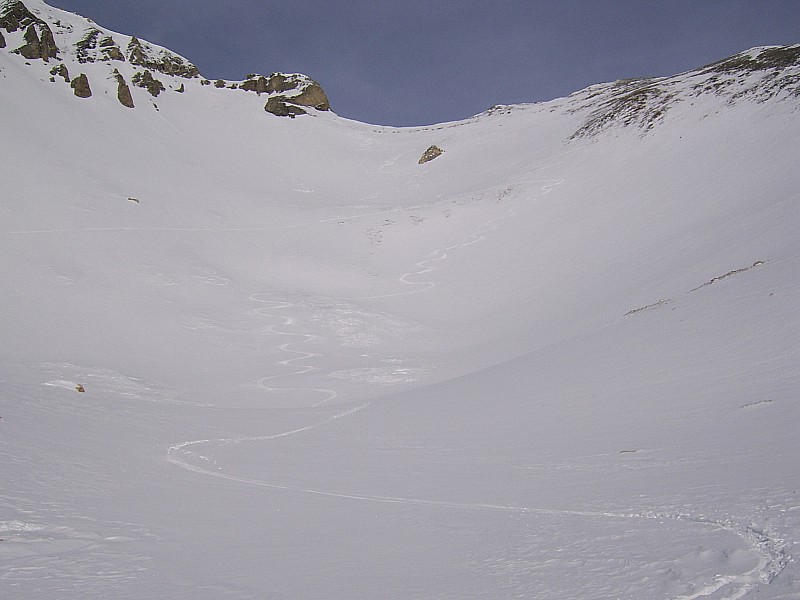 neige pas évidente : j'ai fait au mieux