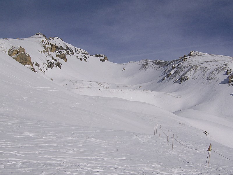 col des hauts : la combe visée