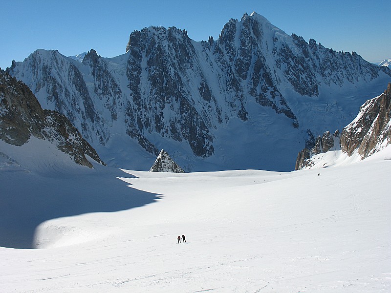 Col du Tour Noir : Partie supérieure très agréable à skier