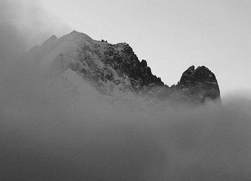 col de Beugeant : Verte et Drus au petit matin