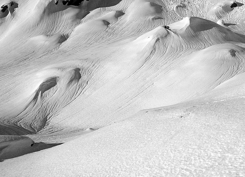 col de Beugeant : il a plu assez haut (lac de la Remuaz)