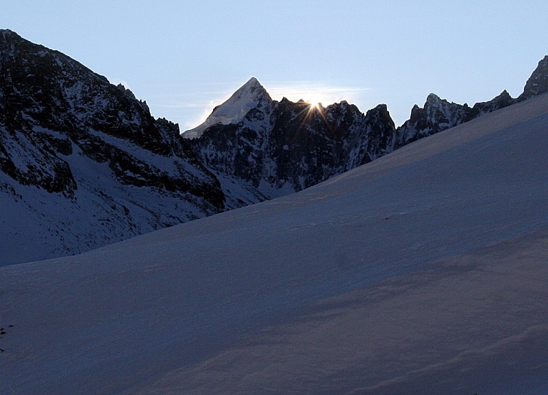 col de Beugeant : Le Dolent qui fume