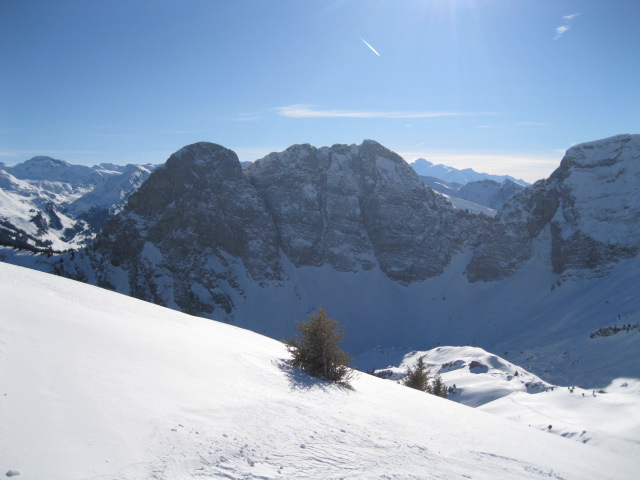 Chavache : Chavache et le vallon