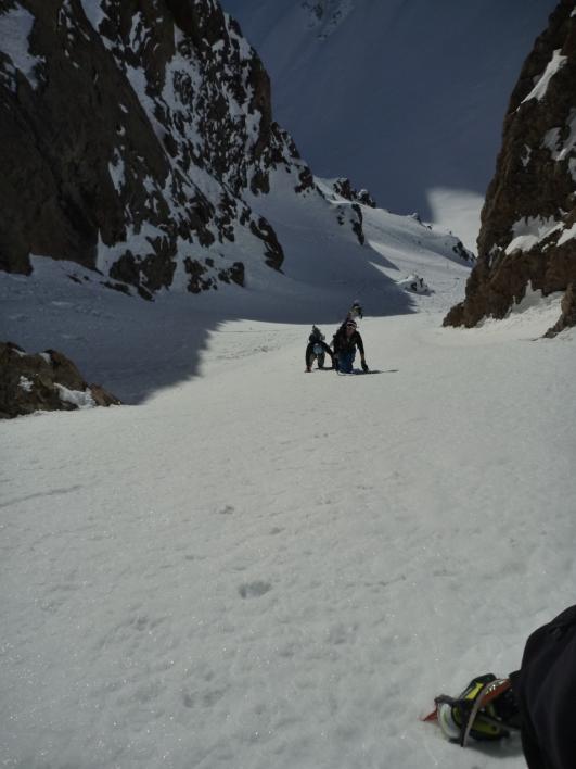 Gardette : Debut du couloir, tout de suite une belle ambiance