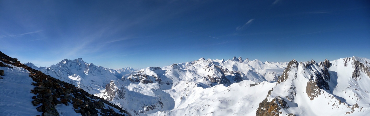 Panorama depuis le sommet : Direction NO