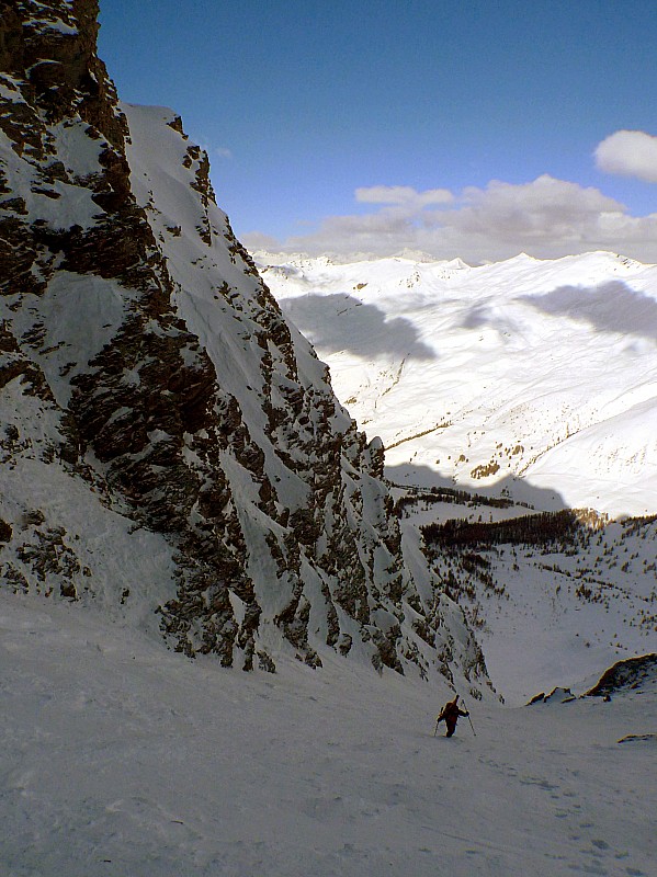 Montée dans le couloir Nord : classique