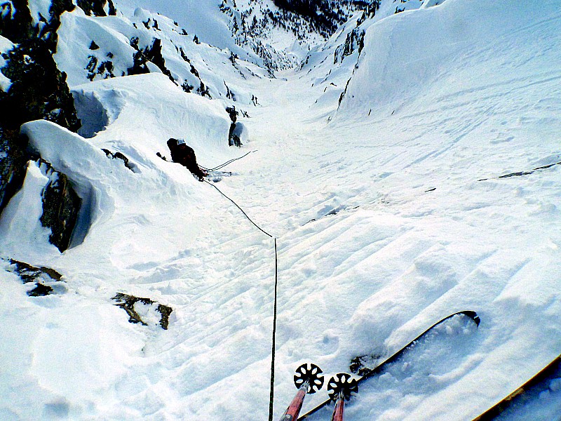 C'est mon tour : les rochers affleurent