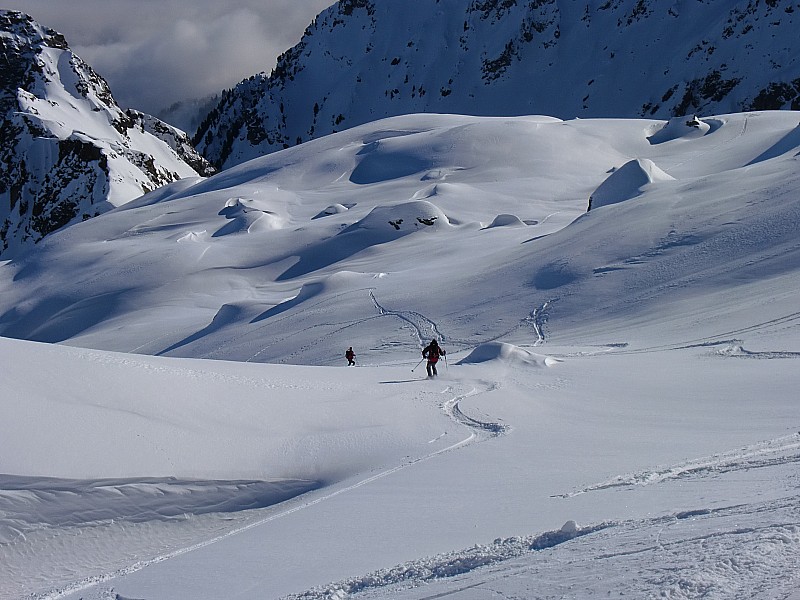 Moms à la descente : Toujours dans le bon secteur skiable !