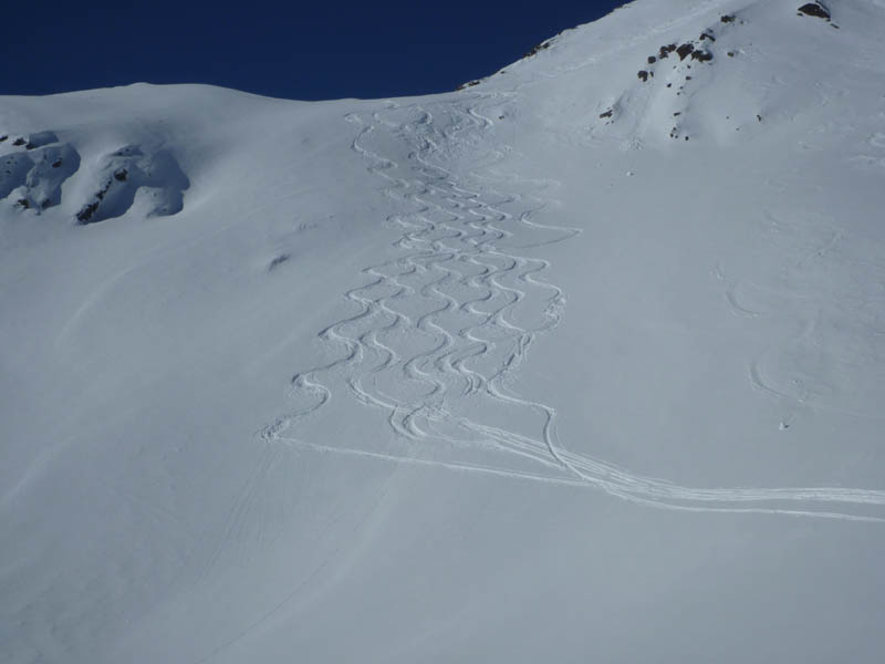 Trace : Les traces de descende tout à fait correct.