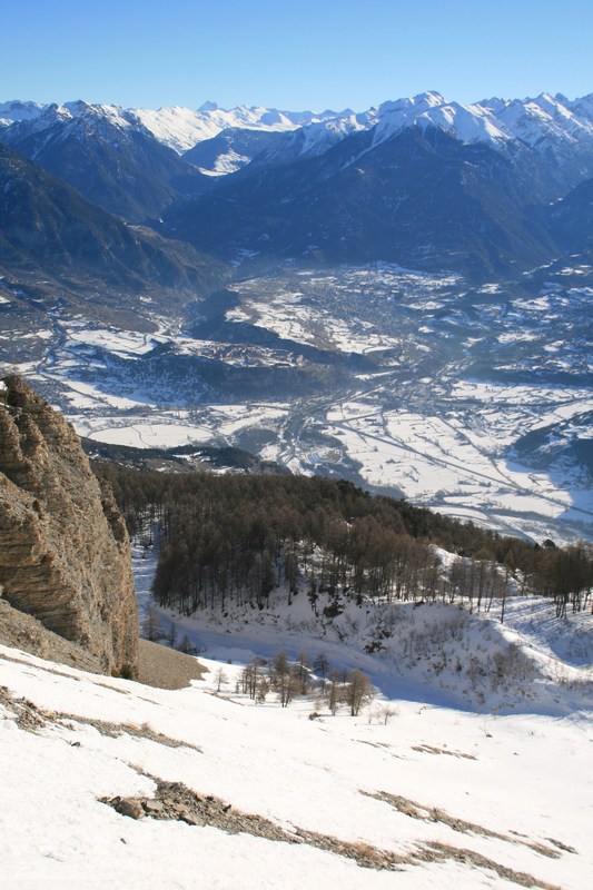 Au milieu de la montée : Mont-Dauphin, Guillestre, la vallée du Guil; toujours aussi  beau!