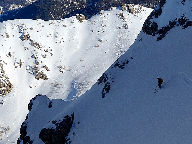 Vue vers Barre noire