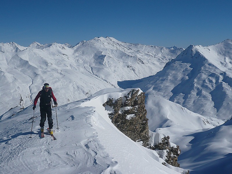 Arête : En montant à la Turge, Grand Glaiza et Petit Rochebrune