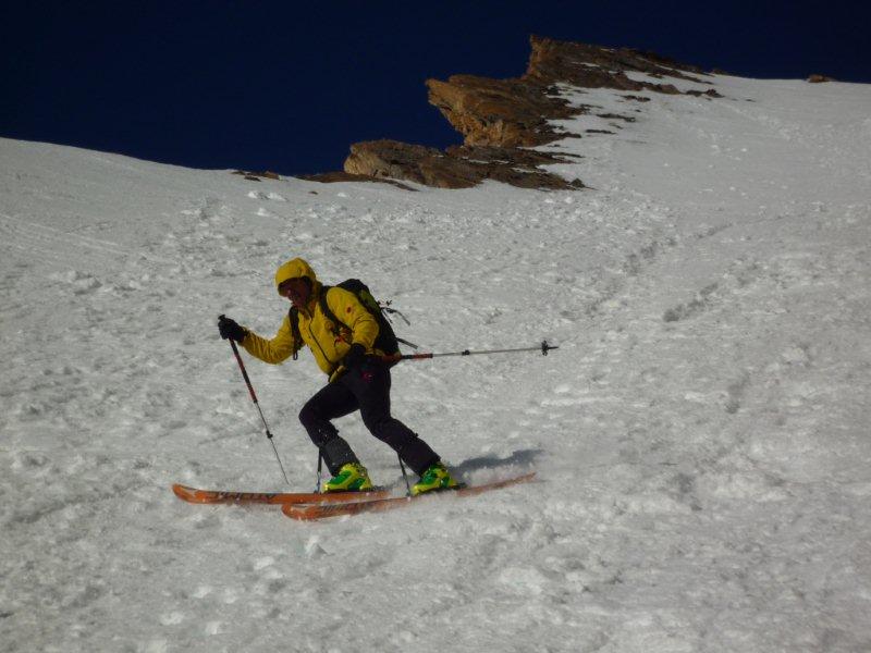 Mt Belleface : Couloir Sud Ouest